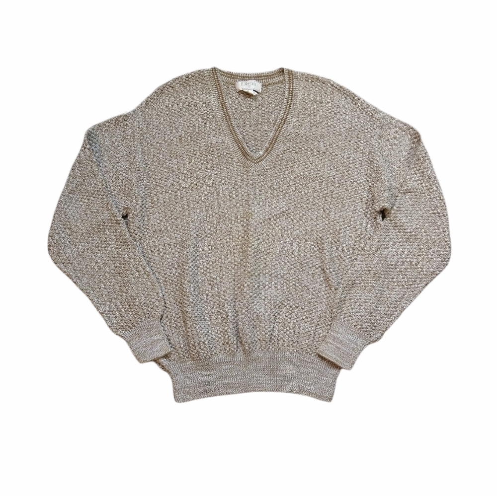 E. Magrath Knit Sweater Men's Size XL Beige